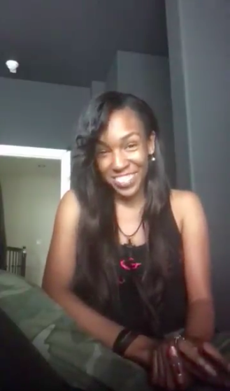 Donna Alexander is seen in a screenshot from a video she posted to her Facebook in November 2017.