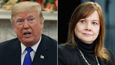 Trump says GM &#39;is not going to be treated well&#39; after layoffs