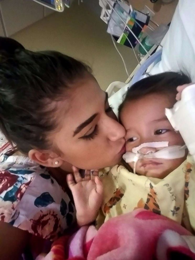 PHOTO: After they were released from ICE custody, Yazmin Juarez took her daughter Mariee to a hospital in New Jersey, where she died several weeks later.