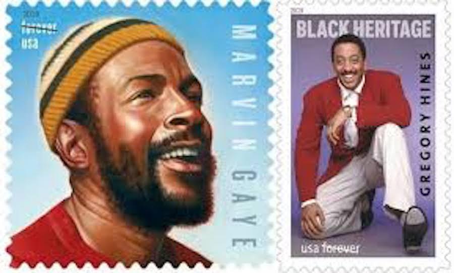 Marvin Gaye, Gregory Hines, African American History, Black History, African American Stamp, KOLUMN Magazine, KOLUMN, KINDR'D Magazine, KINDR'D, Willoughby Avenue
