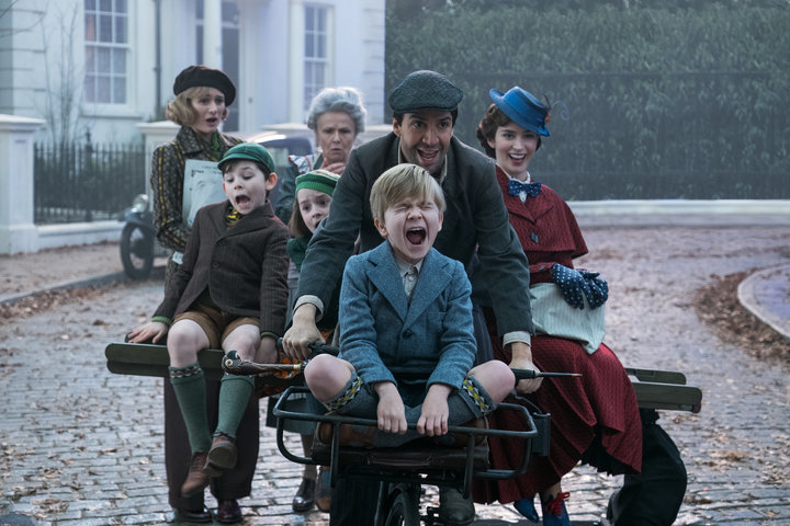 Lin-Manuel Miranda and more in "Mary Poppins Returns."