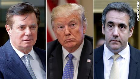 Trump calls for Mueller probe to end following Manafort, Cohen court filings
