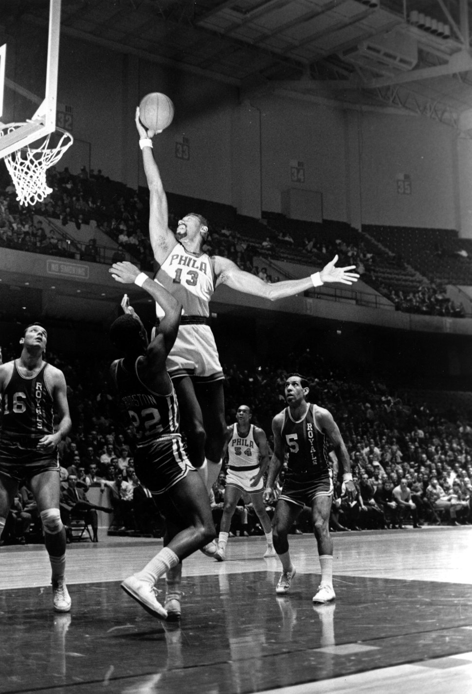 Basketball as we know it was molded by Wilt Chamberlain's dominance on the court.