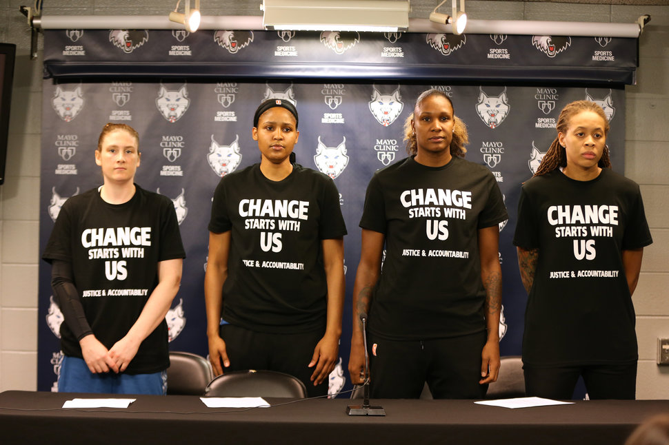In 2016, the WNBA's Minnesota Lynx issued the most direct and forceful statement condemning racism and police violence of any