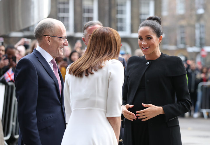 Meghan met with students and academics during her first visit at patron of the ACU.&nbsp;