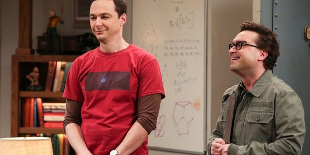 "The Athenaeum Allocation"- Pictured: Sheldon Cooper (Jim Parsons) and Leonard Hofstadter (Johnny Galecki). Leonard jumps through hoops to help secure the perfect wedding venue for Sheldon and Amy. 