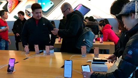Apple warns its iPhone sales could take a big hit from China slowdown