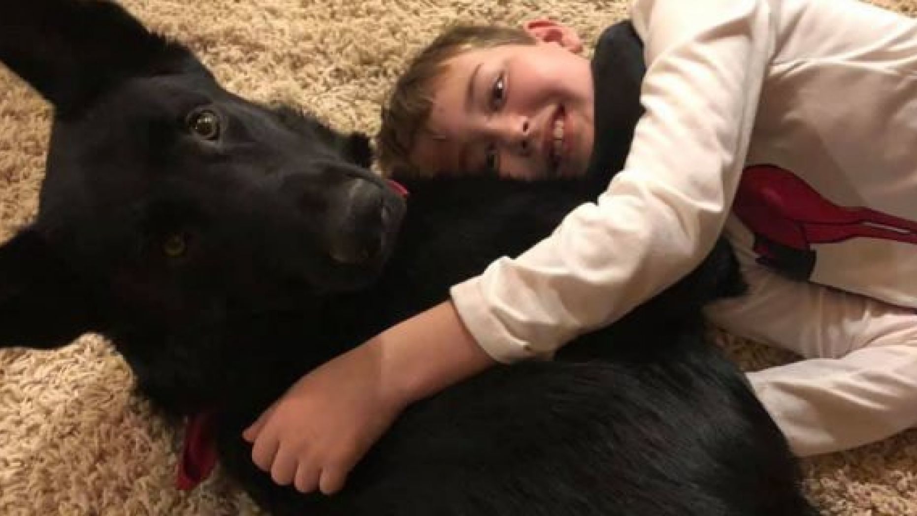An 8-year-old North Carolina boy, who is receiving cancer treatment in Utah, was reunited with his beloved dog thanks to the kindness of a complete stranger.