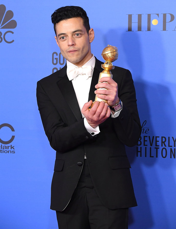 Malek won the Golden Globe for best performance by an actor in a drama film for &ldquo;Bohemian Rhapsody&rdquo; in January.