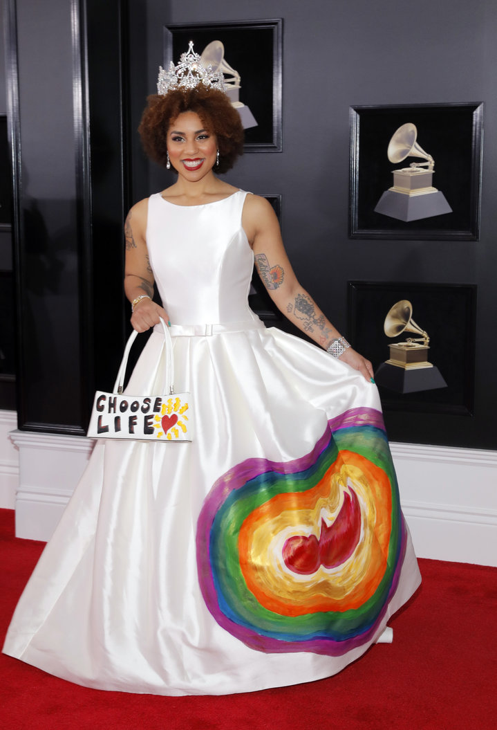 Joy Villa at the 60th Annual Grammy Awards in 2018.