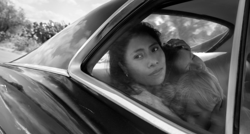 "Roma" is up for four technical Oscars: Best Production Design, Best Cinematography, Best Sound Mixing and Best Sound Editing