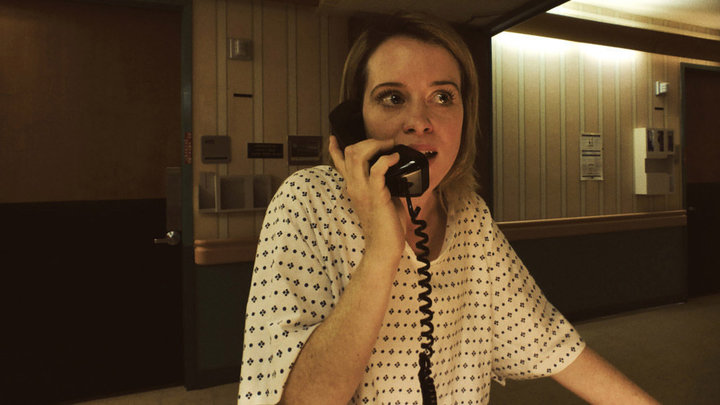 Claire Foy in "Unsane."