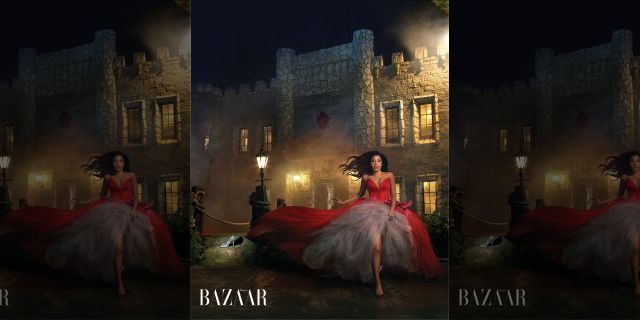 Rapper and model Cardi B in the March issue of Harper’s BAZAAR Spring fashion issue.