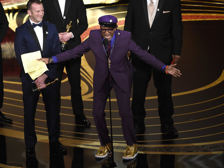 Spike Lee's Oscars acceptance speech provoked an angry Twitter response from President Donald Trump.