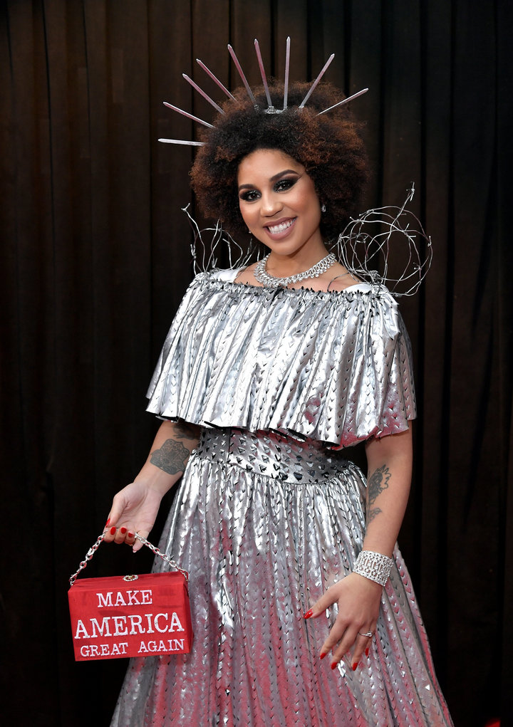 Joy Villa attends the 61st Annual Grammy Awards at the Staples Center on Feb. 10 in Los Angeles.