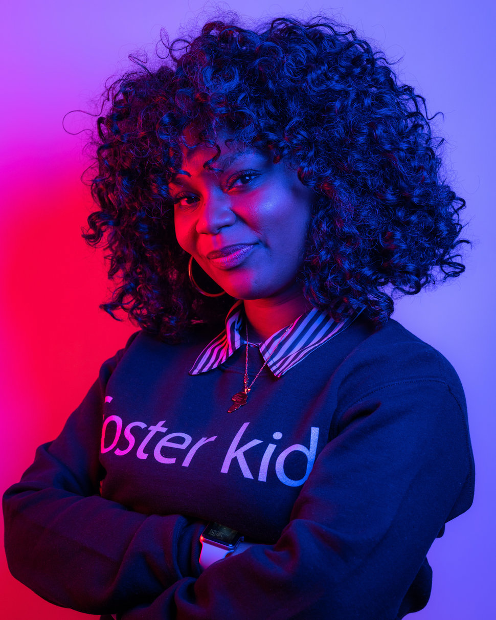 Kevinee Gilmore built #FosterCare, a social media movement that advocates for foster kids by connecting them with access to o