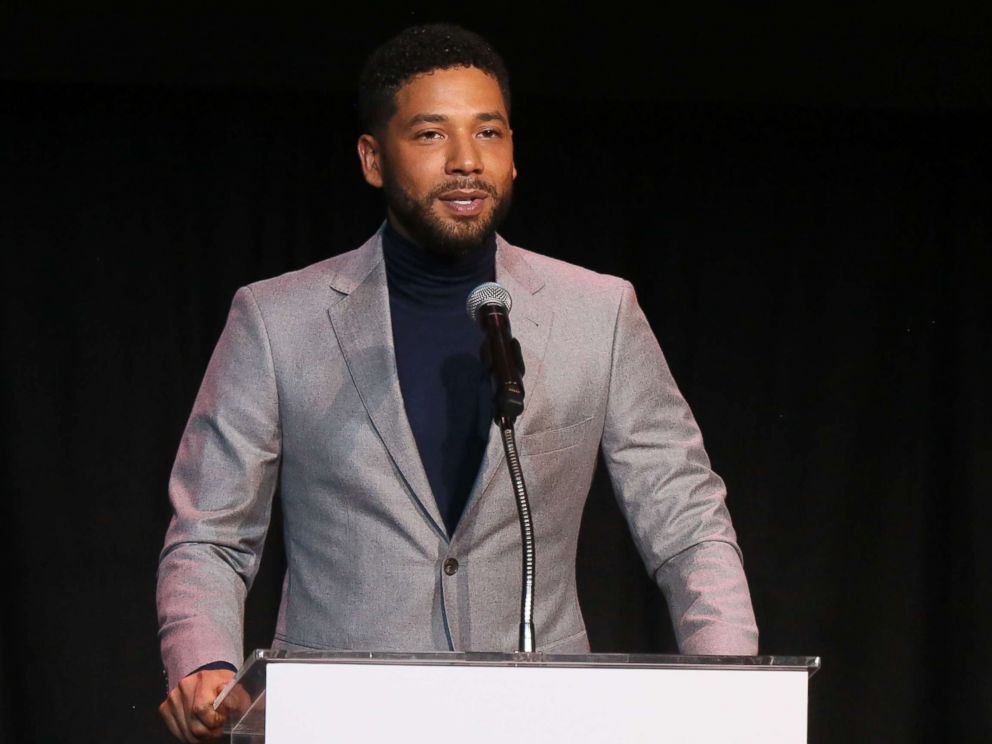 PHOTO: Jussie Smollett speaks at the Childrens Defense Fund Californias 28th Annual Beat The Odds Awards on Dec. 6, 2018 in Los Angeles.