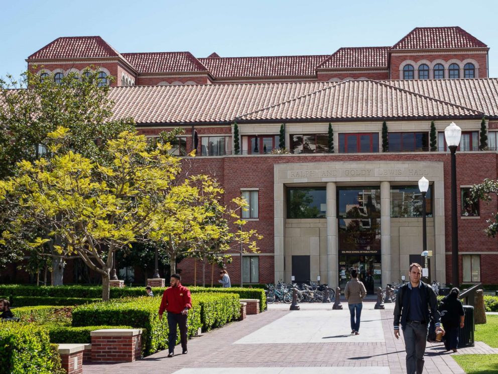 PHOTO: The University of Southern California campus, 2014.