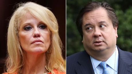 Kellyanne Conway&#39;s husband is trying to tell the public Trump is mentally ill. She doesn&#39;t agree