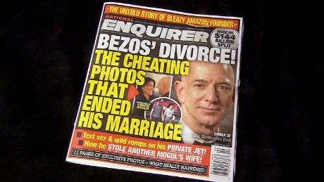 Billionaire divorce. Supermarket tabloid. Extortion claim — Jeff Bezos and the National Enquirer