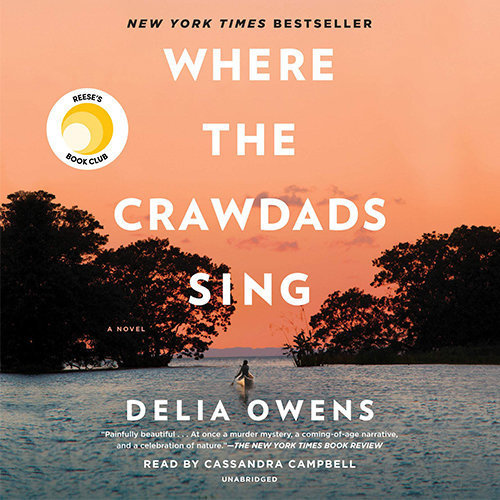 Delia Owens&rsquo; debut novel, <a href="https://www.audible.com/pd/Where-the-Crawdads-Sing-Audiobook/B07FSNSLZ1" target="_bl