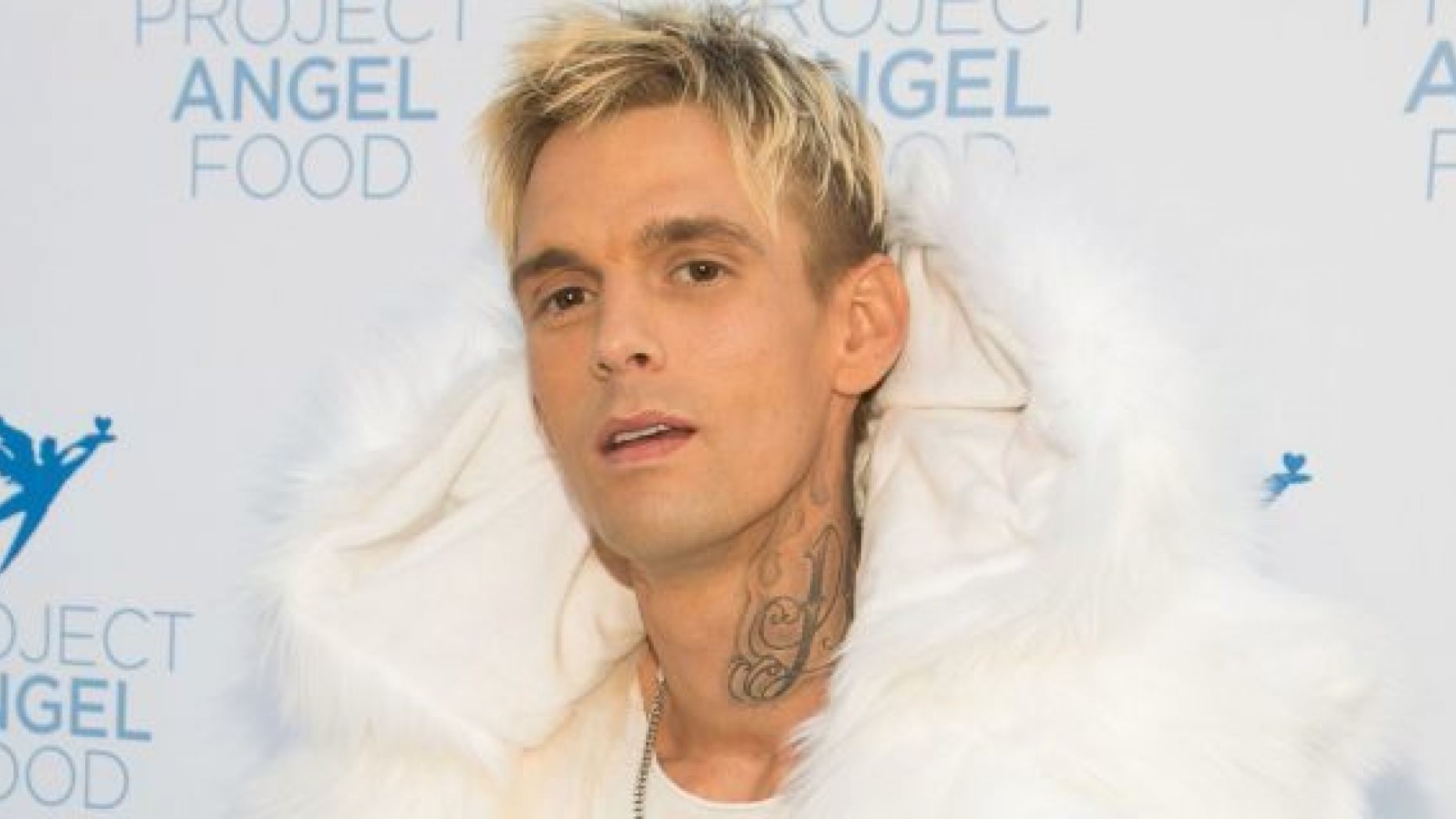 Aaron Carter attends Project Angel Food's 2017 Angel Awards in Los Angeles, California