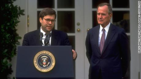 What Barr&#39;s work under Bush 41 tells us about how he&#39;ll handle his new job