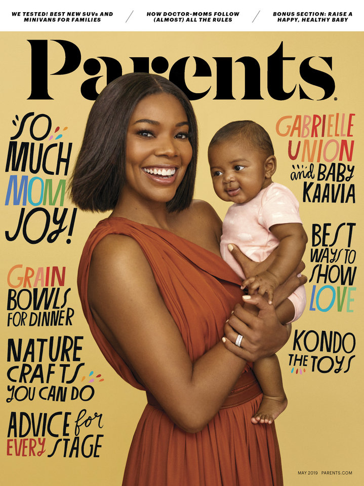 In Parents magazine's May cover story, actress Gabrielle Union joked that figuring out a car seat is like "taking the SATs!"