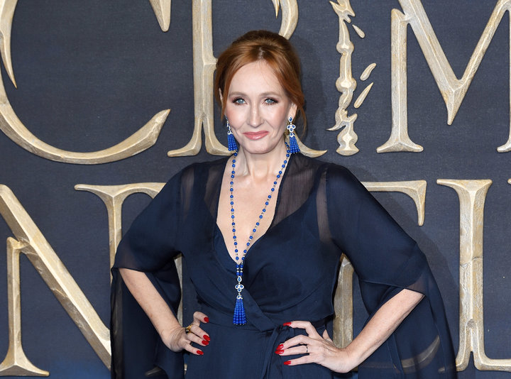 J.K. Rowling attends the premiere of "Fantastic Beasts: The Crimes of Grindelwald.&rdquo;