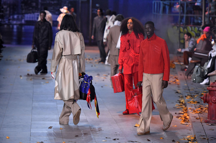 The Louis Vuitton menswear fall/winter 2019-2020 fashion show on Jan. 17, 2019, in Paris.