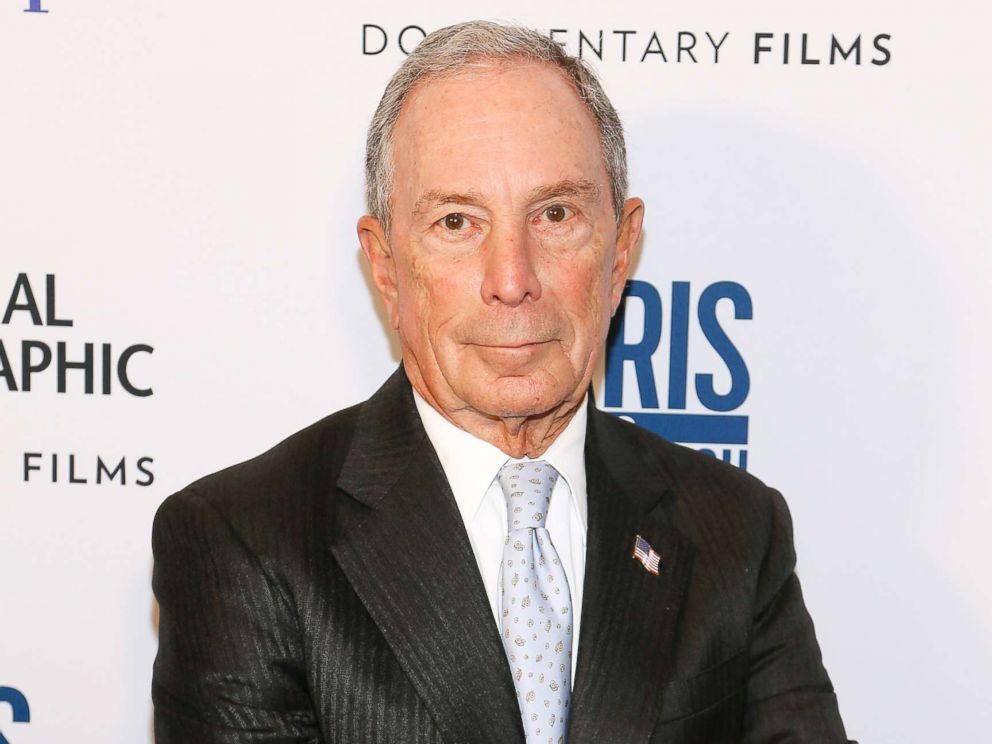 PHOTO: Michael Bloomberg attends the Paris to Pittsburgh film screening hosted by Bloomberg Philanthropies and National Geographic at National Geographic Headquarters, Feb. 13, 2019 in Washington, DC.
