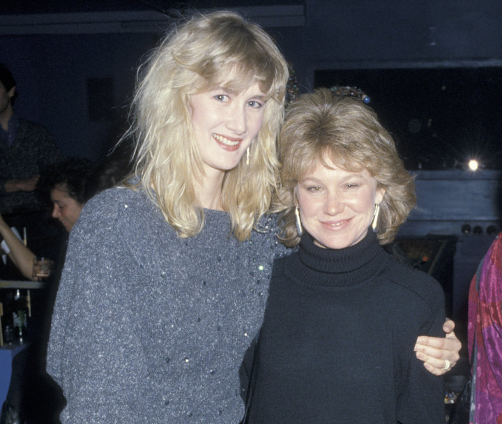 Laura Dern and Place at the premiere of "Smooth Talk" in 1985.