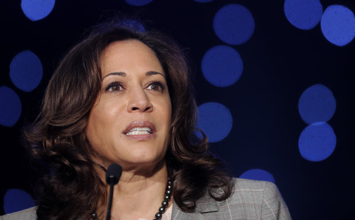 Sen. Kamala Harris (D-Calif.), a Democratic presidential candidate, said she supports a study of reparations for African Amer