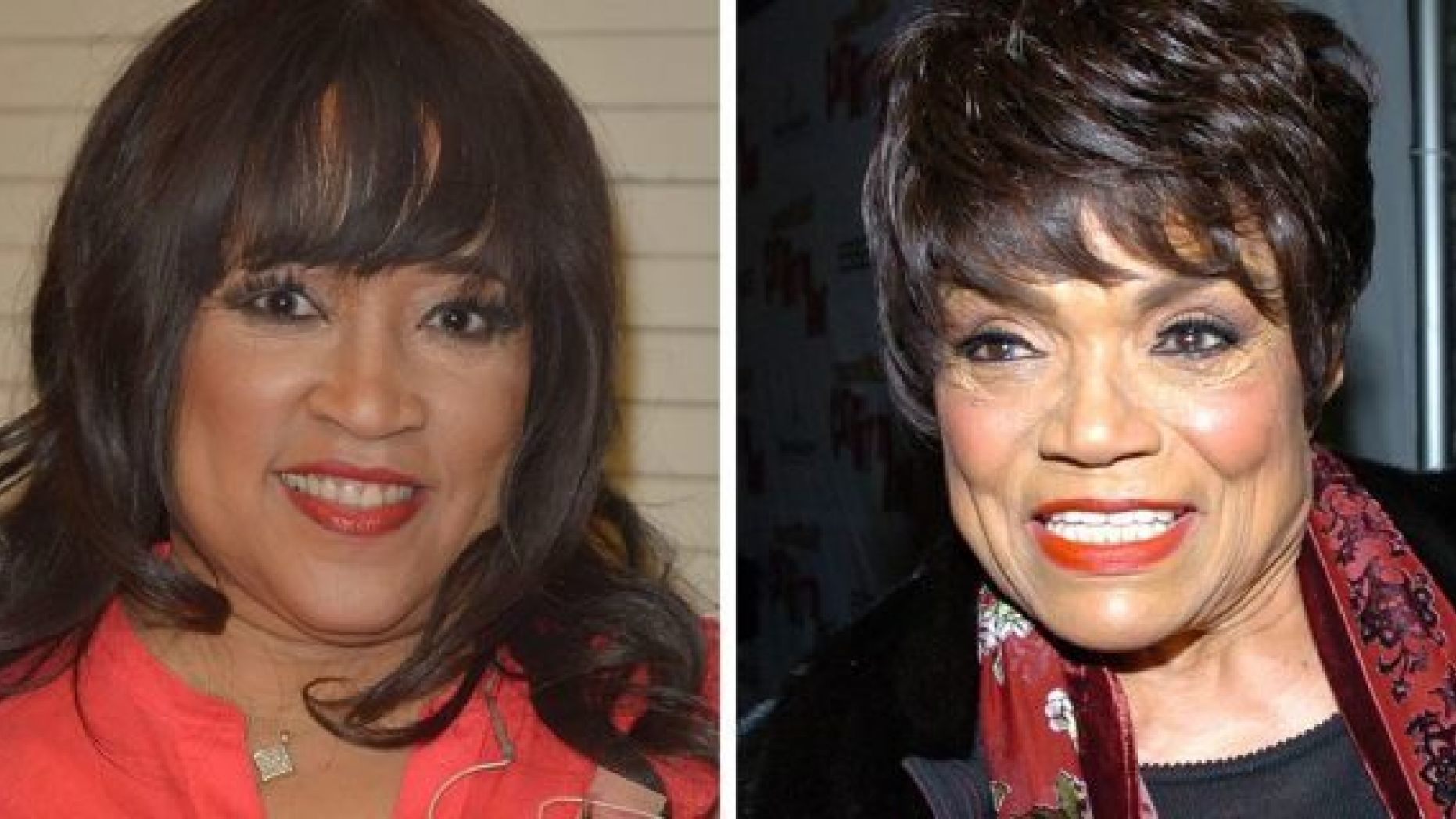 ‘Sister, Sister’ star Jackée Harry, left, claims she was slapped by late singer Eartha Kitt after allegedly unknowingly sleeping with Kitt's boyfriend.