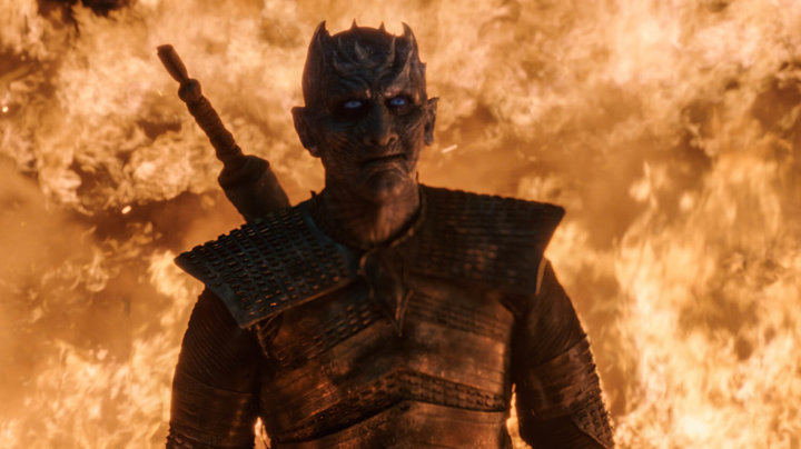 Night King thinks he's going to make his salon appointment. Nah, man.