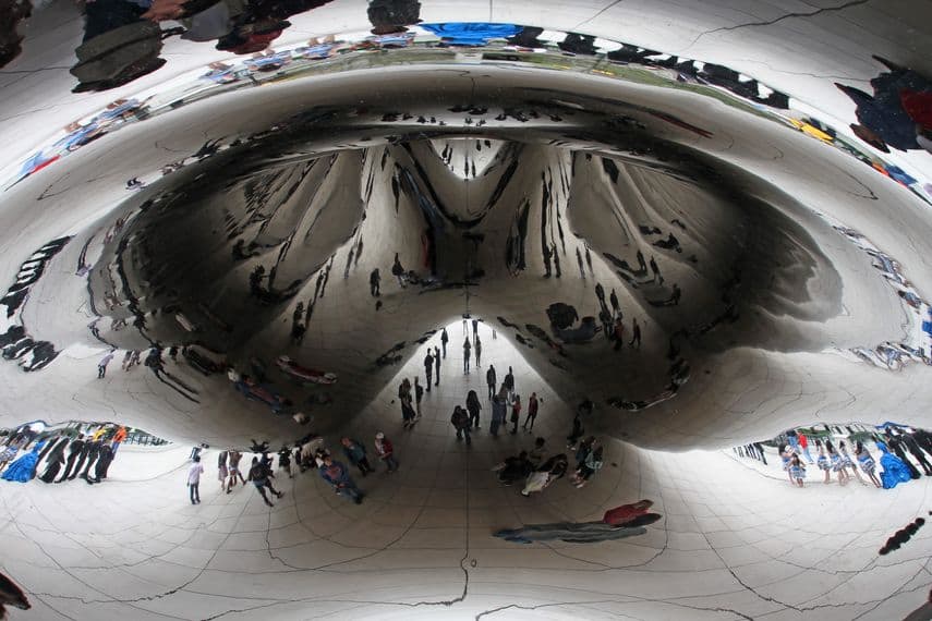 Cloud Gate by Anish Kapoor