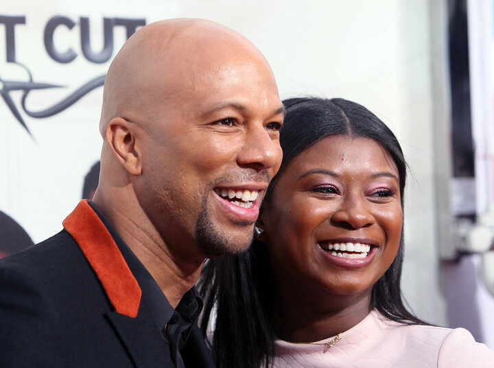 Common and his daughter, Omoye.