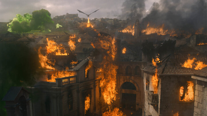 Utter destruction in King's Landing.&nbsp;