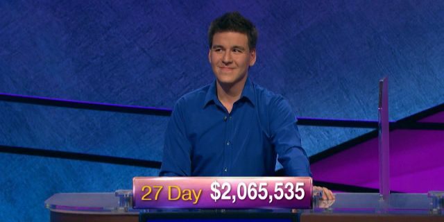 James Holzhauer won his 27th consecutive "Jeopardy!" game on Friday. He also became the second person in the show's history to earn more than $2 million in regular-season (non-tournament) play.