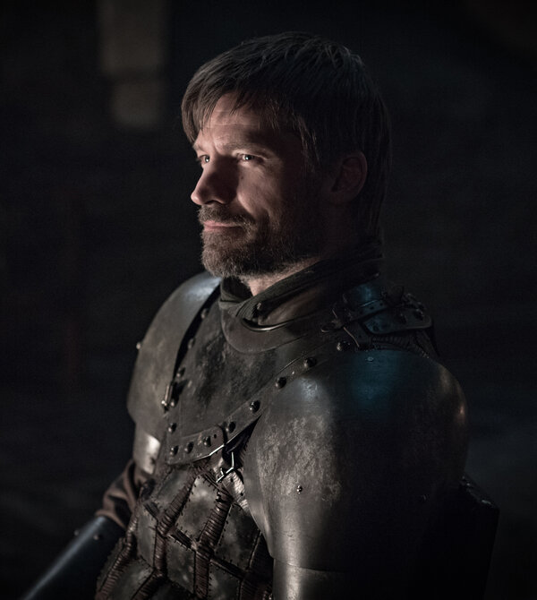 <strong>Cause of death</strong>: After fatally stabbing Euron (Pilou Asb&aelig;k), Jaime suffers bad wounds before eventually