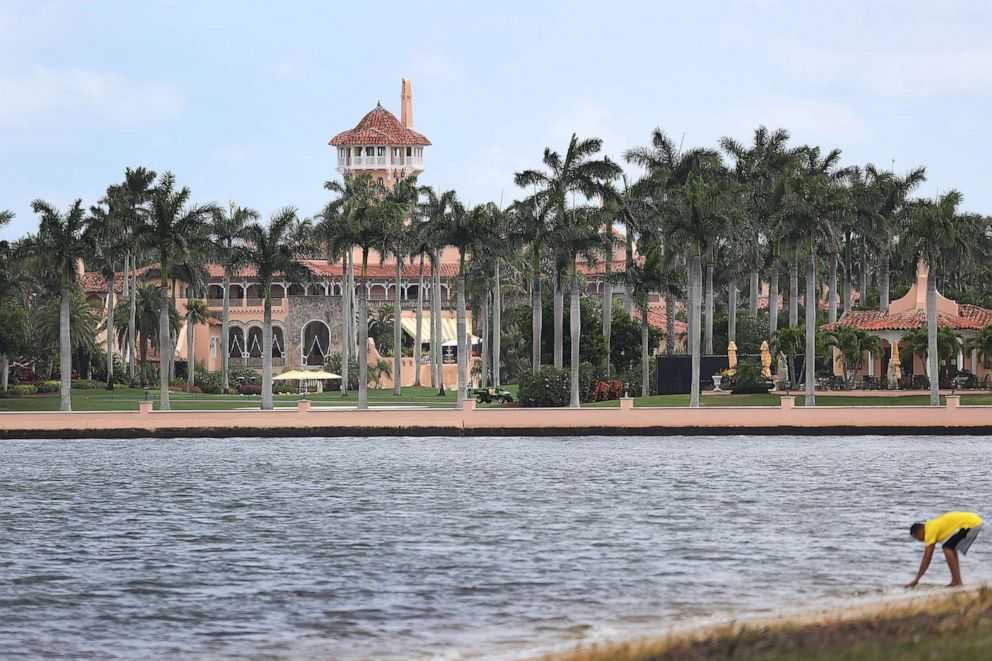 PHOTO: President Donald Trumps Mar-a-Lago resort is seen on April 03, 2019 in West Palm Beach, Fla.