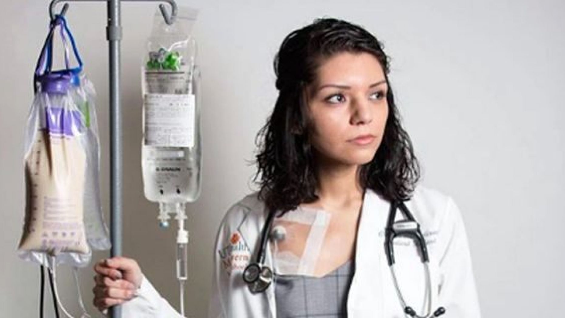 Claudia Martinez, 28, of Houston, Texas is now in her fourth year at the University of Texas Health McGovern Medical School, both as a medical student and patient.