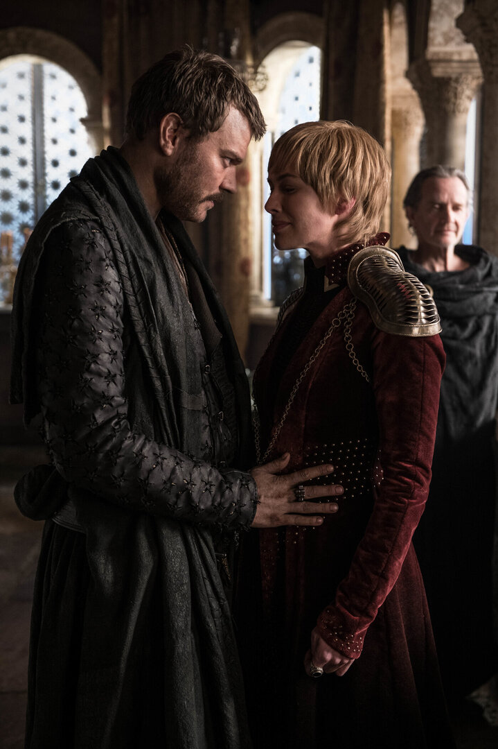 Euron and Cersei, one happy murderous family.