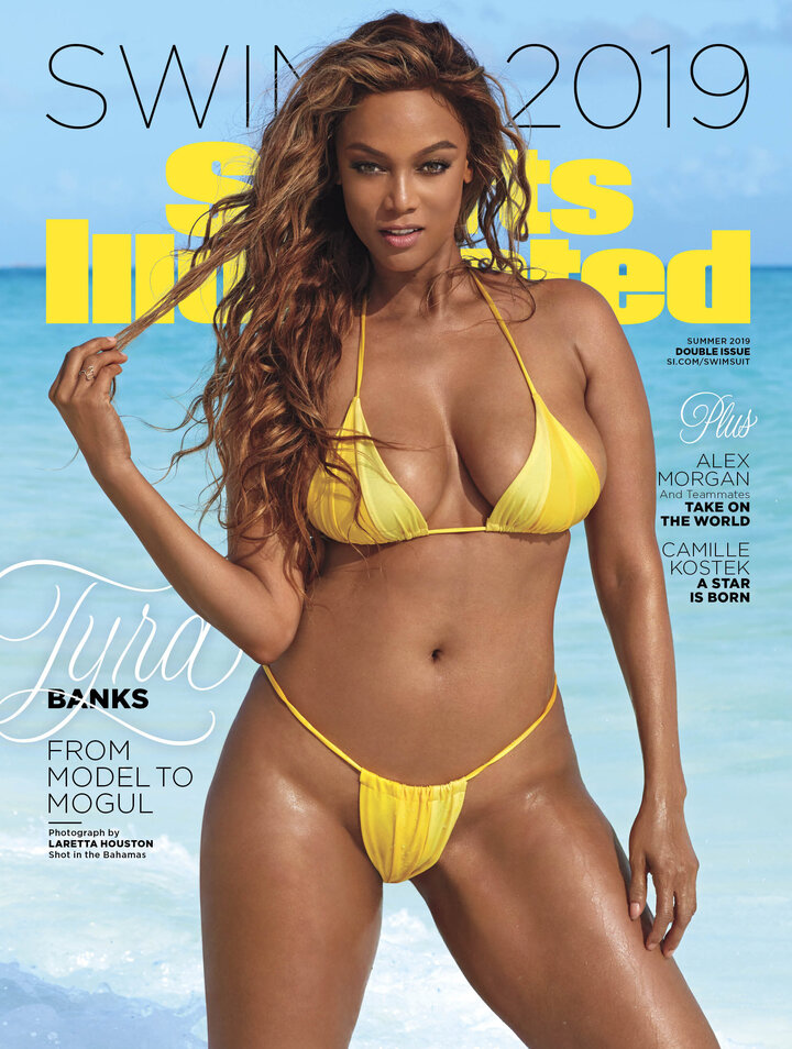 Tyra Banks is one of Sports Illustrated Swimsuit's 2019 cover stars.