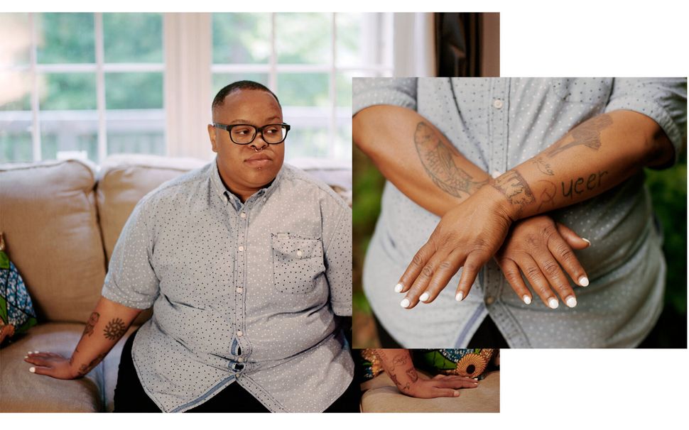 Cazembe Murphy Jackson, a transgender man, had an abortion his junior year in college.