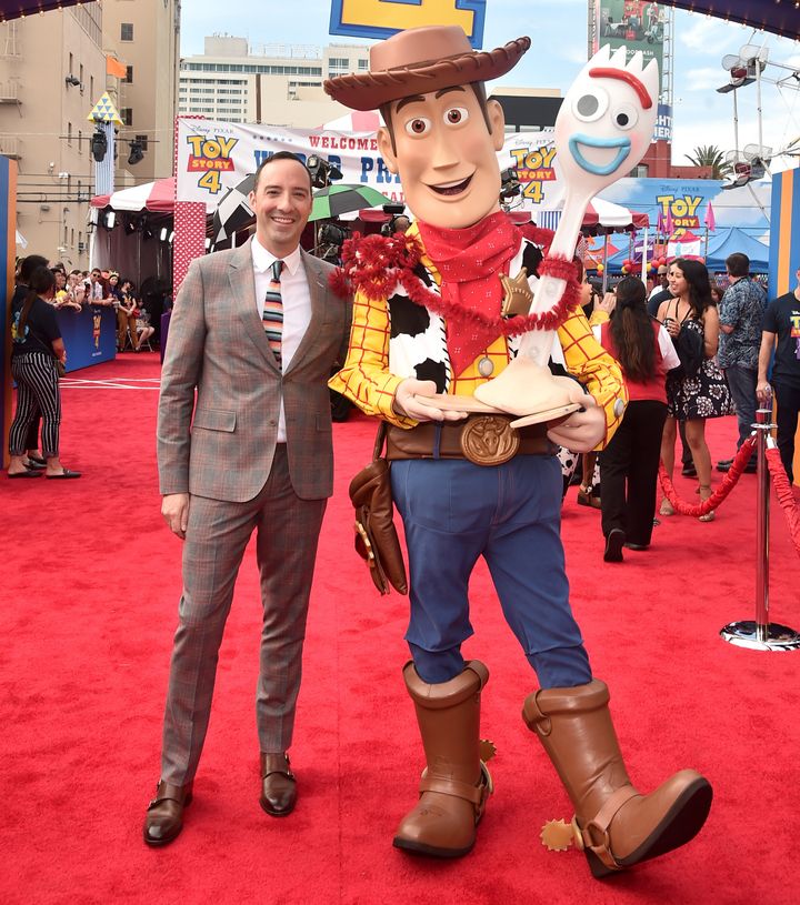 Tony Hale at the "Toy Story 4" premiere on&nbsp;June 11 in Los Angeles.