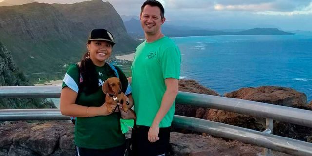 Michelle Paul and David Paul. The couple from Texas died while vacationing in Fiji. (Tracey Calanog via AP)