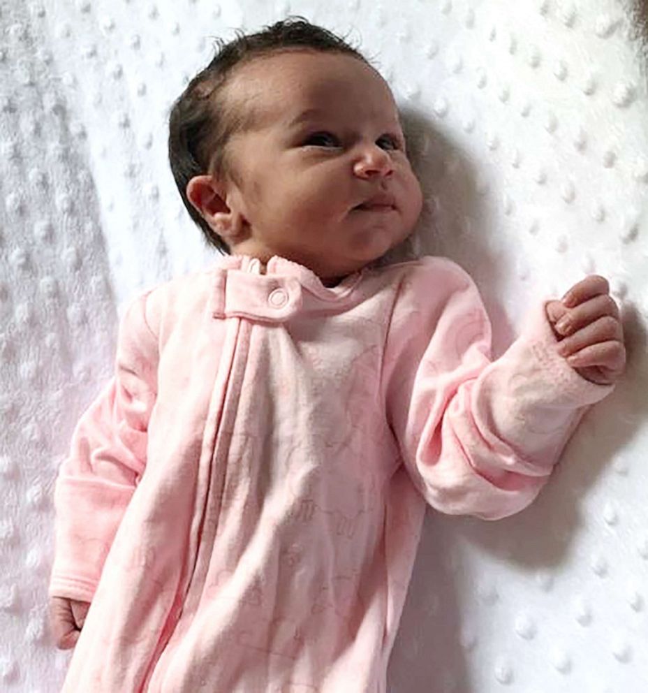 PHOTO: Forsyth County Sheriffs Office released this undated photo of a new born baby girl who was located in a wooded area on June 6, 2019.