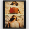 Dennis Oppenheim, 'Reading Position for Second Degree Burn,' 1970, chromogenic print.