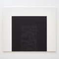 Mary Corse, 'Untitled (Black Double Arch),' 1997, glass microspheres in acrylic on canvas.